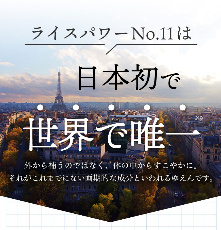 ライスパワーNo.11は老舗酒蔵の勇心酒造が開発